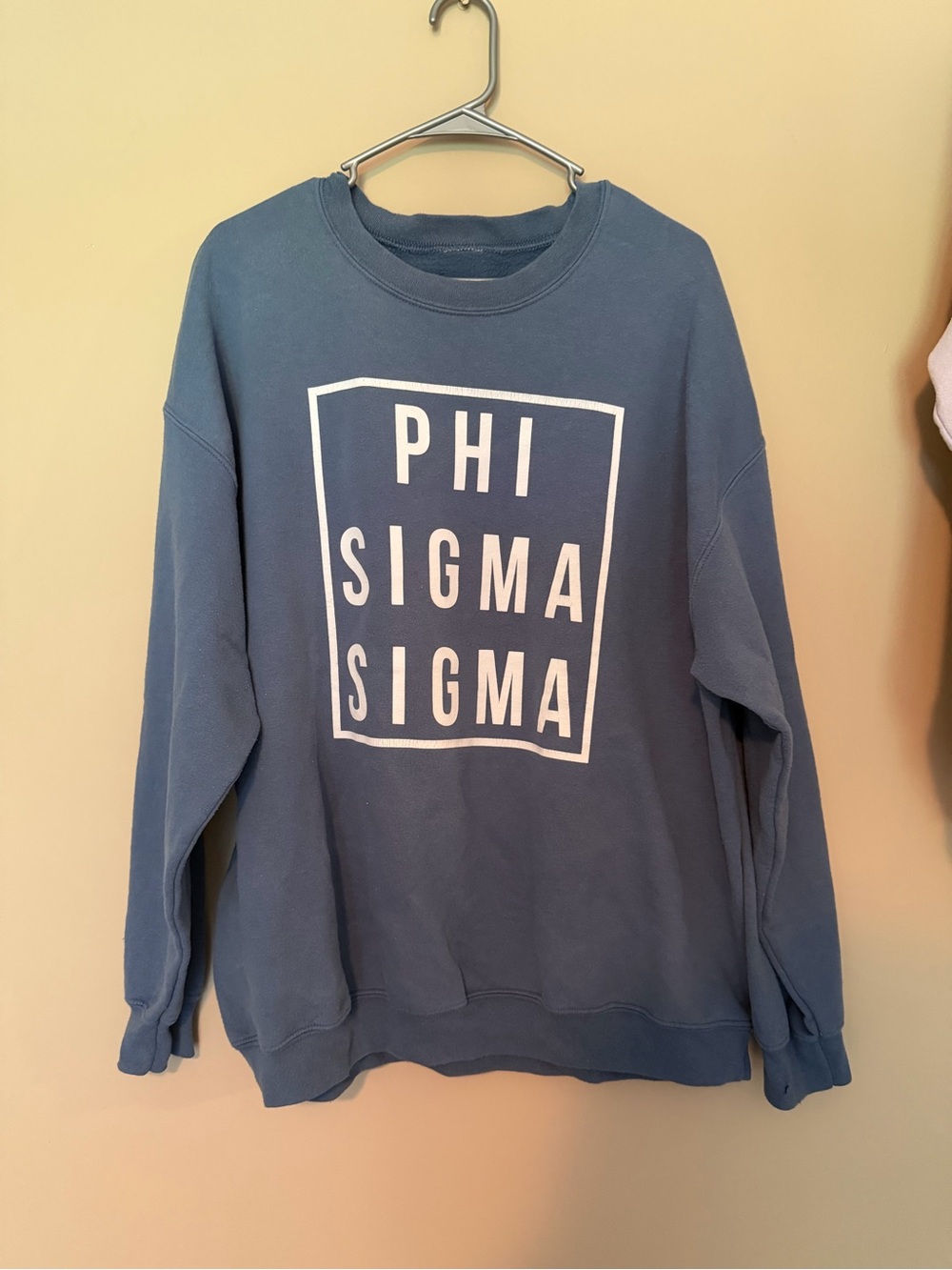 Phi Sigma Sigma Blue Crewneck Sweatshirt